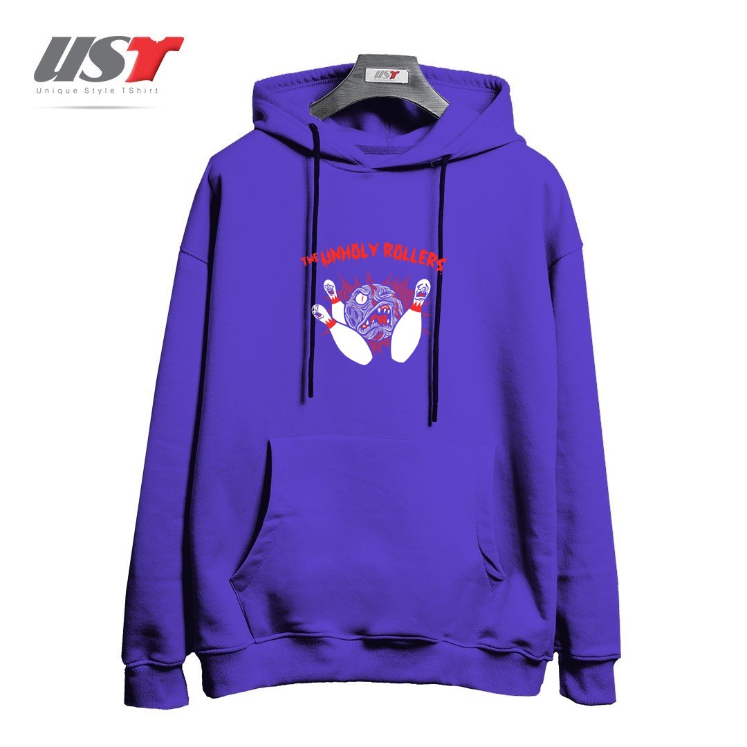 هودی اورسایز طرح THE UNHOLY ROLLERS