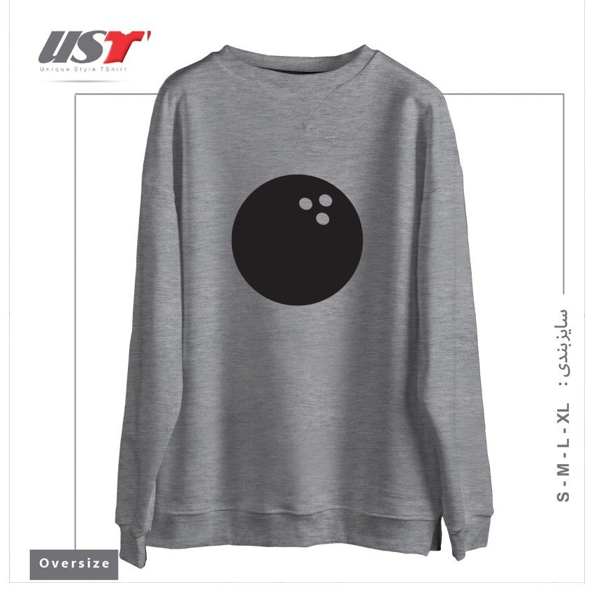 سوییشرت اورسایز طرح BALL