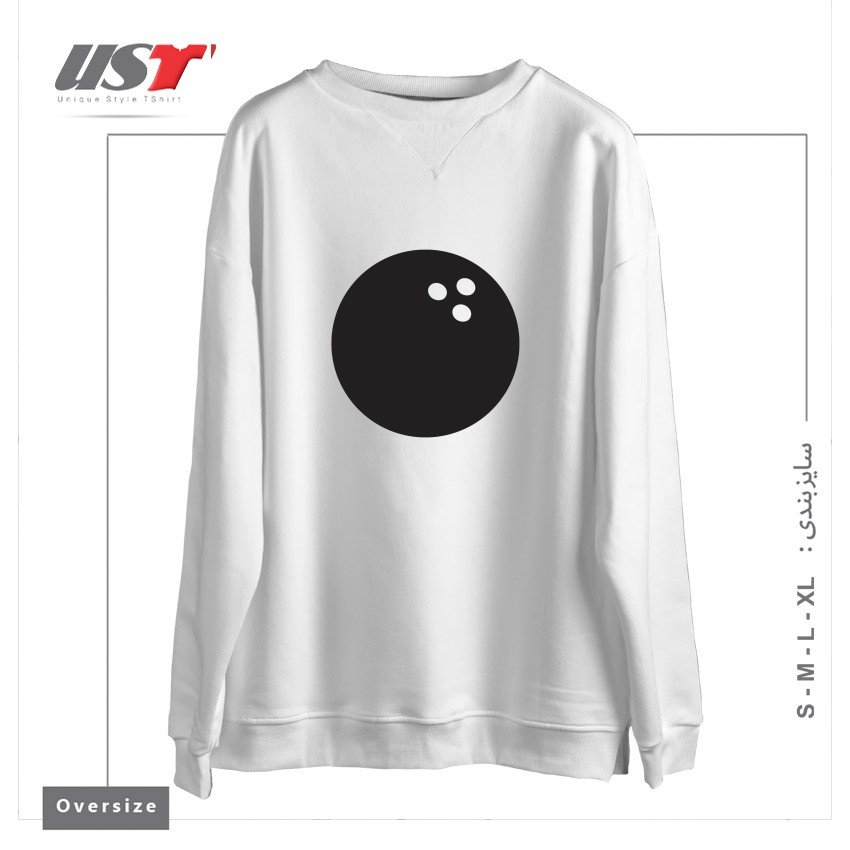 سوییشرت اورسایز طرح BALL