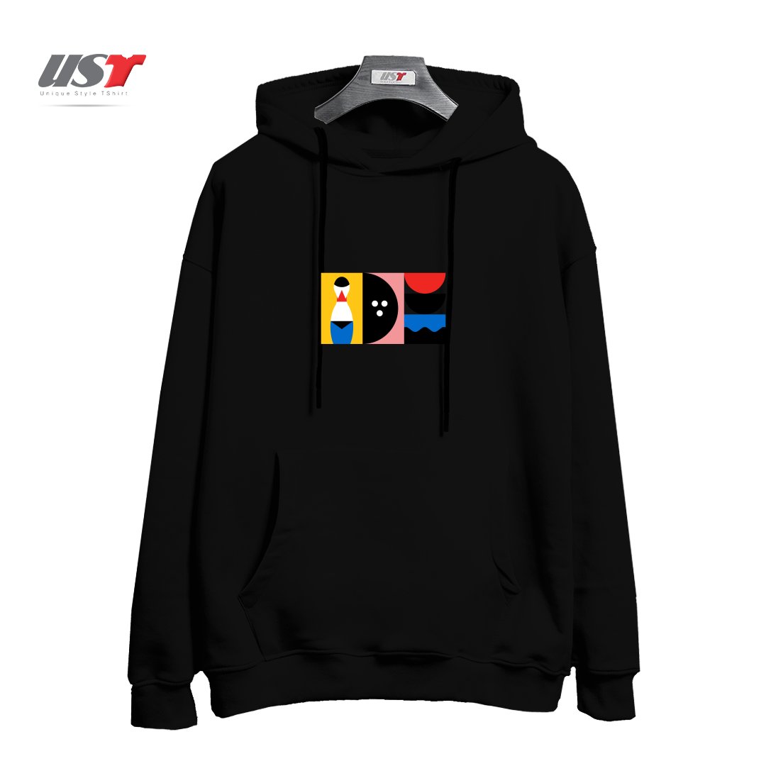 هودی اورسایز طرح BIRDLAND