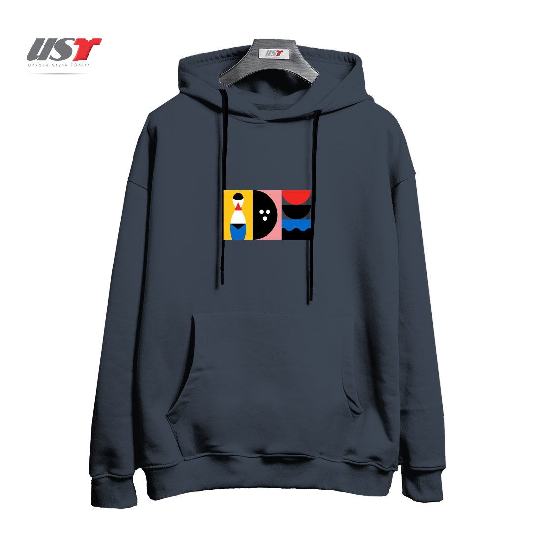 طرح BIRDLAND هودی اورسایزرنگ دودی