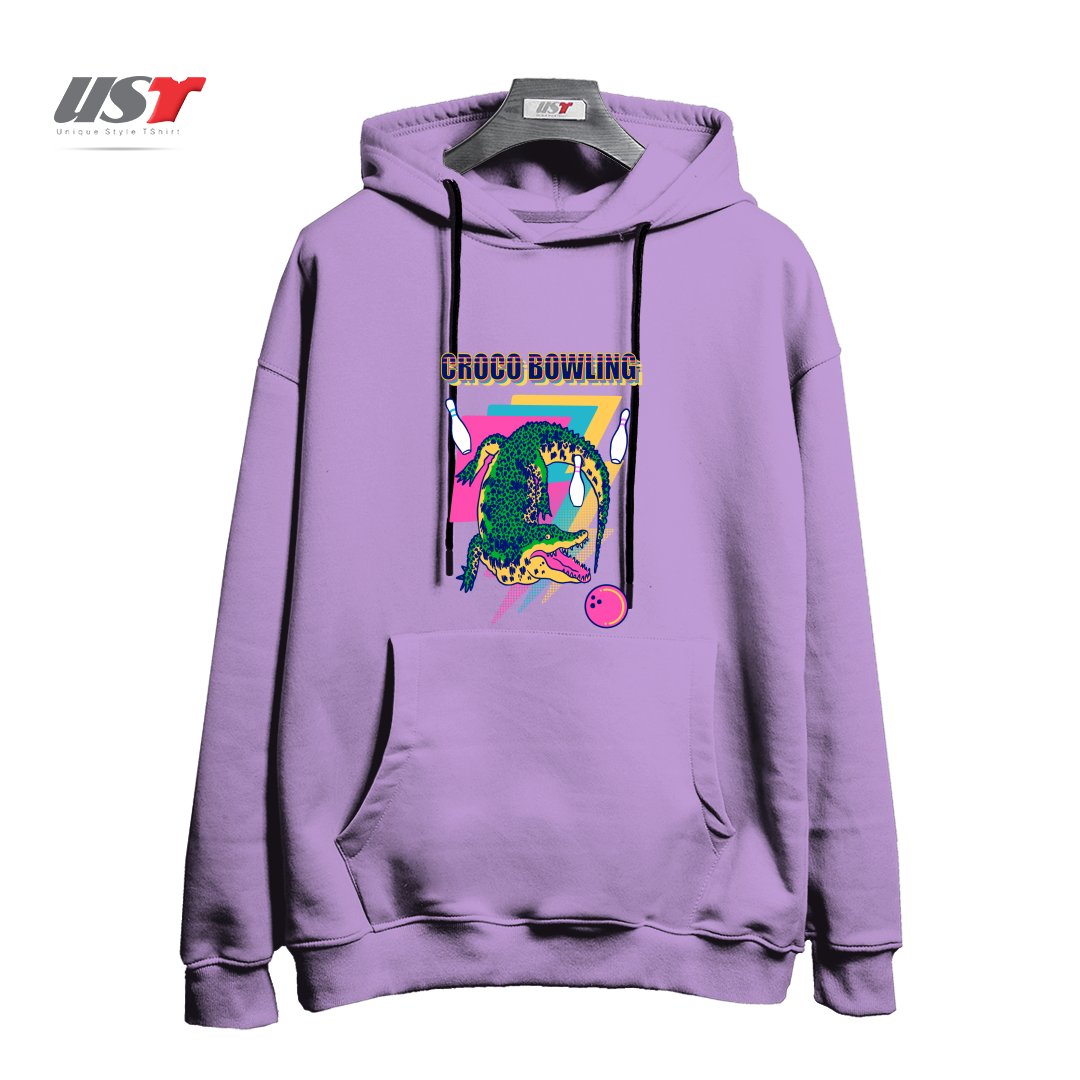 طرح CROCO BOWLING هودی اورسایزرنگ یاسی