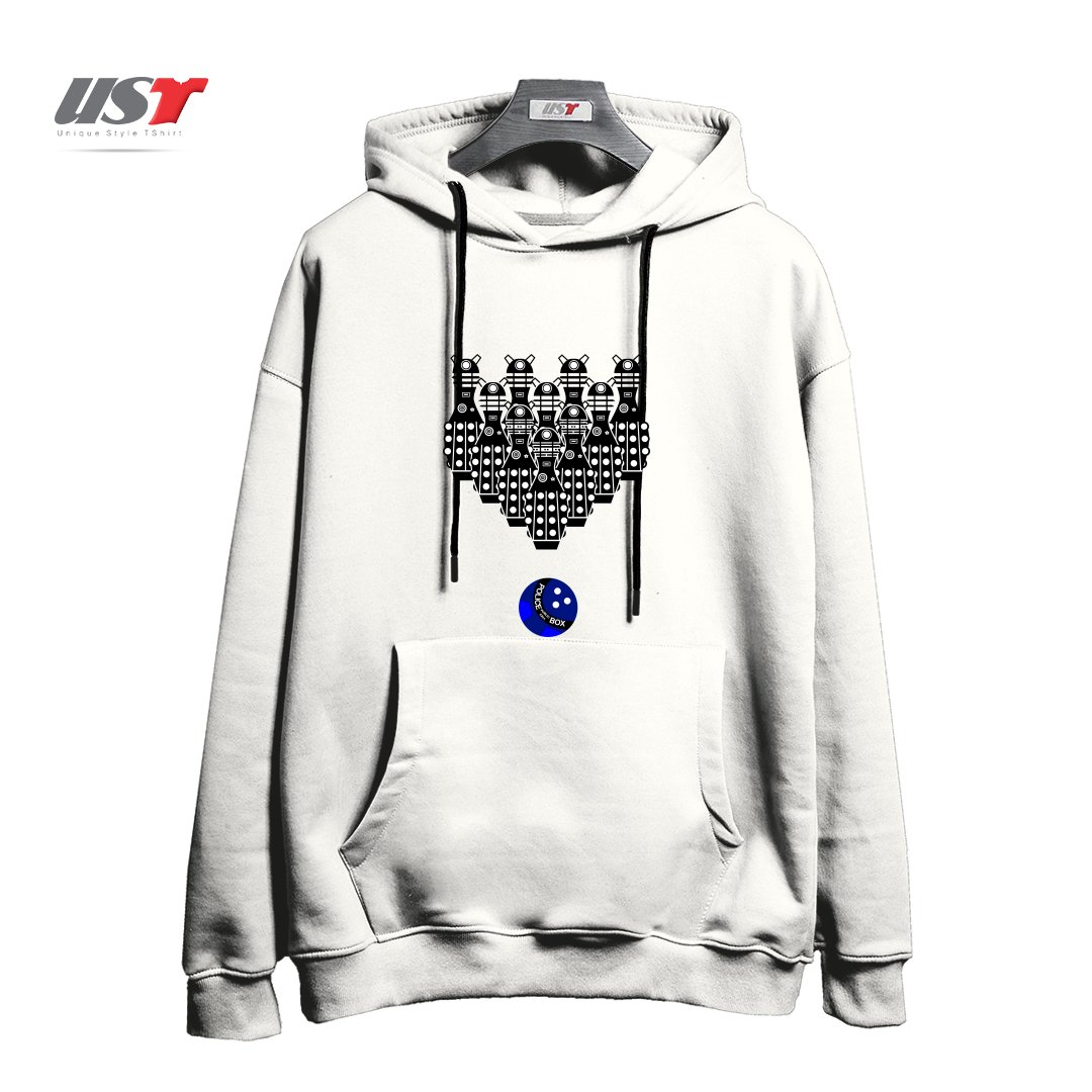 هودی اورسایز طرح DALEK BOWLING