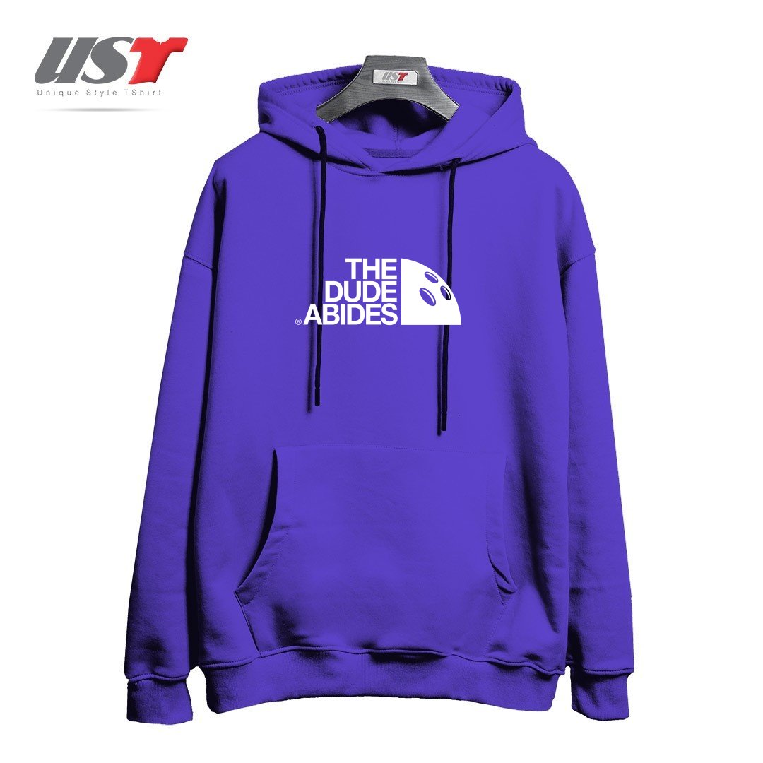 طرح HIS DUDENESS هودی اورسایزرنگ بنفش