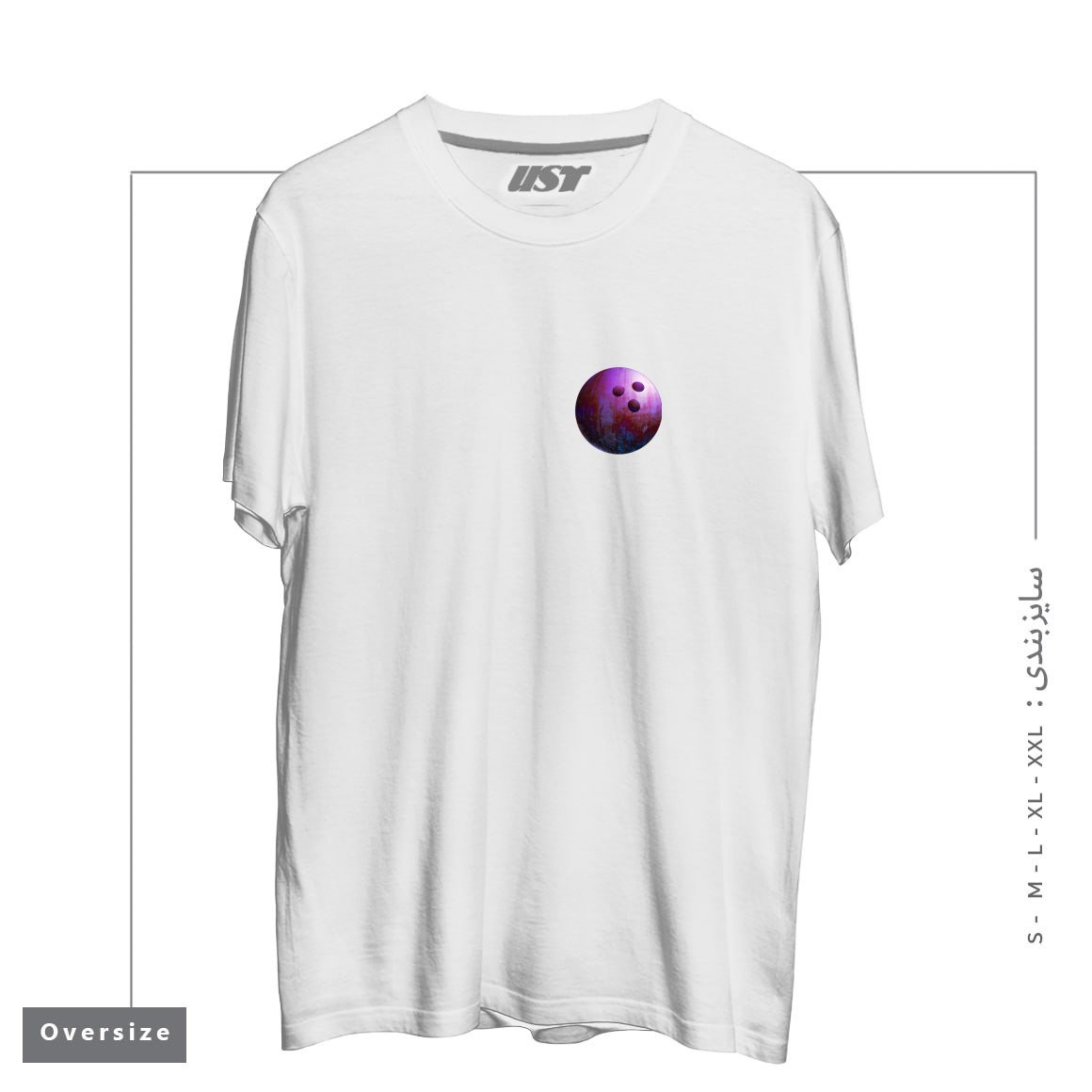 طرح KILLER GAME تیشرت اورسایزرنگ سفید