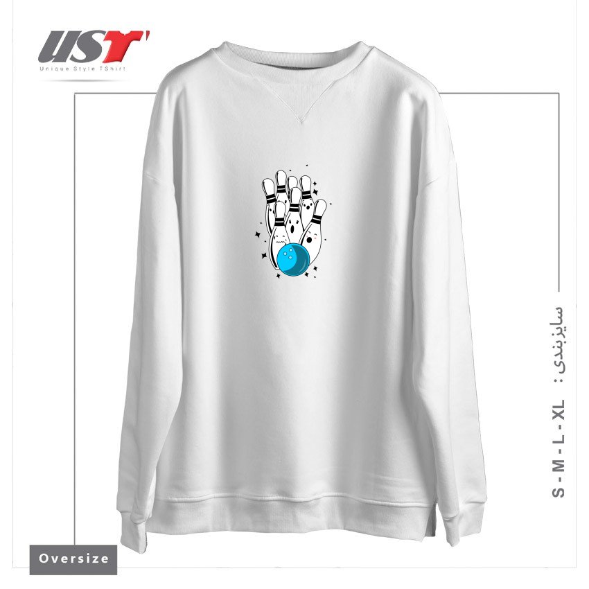سوییشرت اورسایز طرح STRIKE