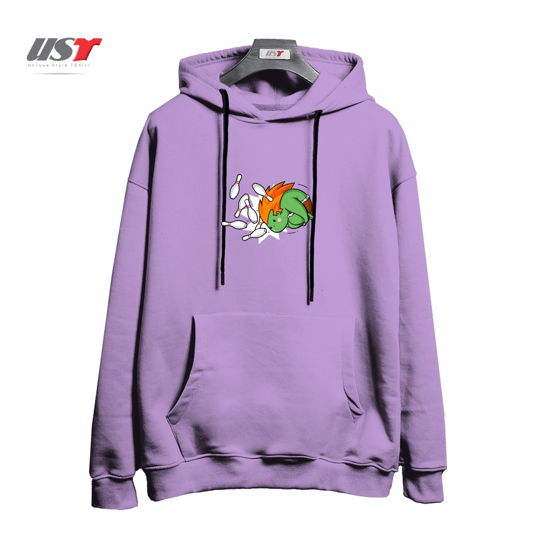 هودی اورسایز طرح SPORTY BUDDY BOWLING