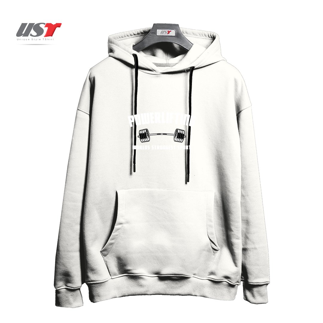 هودی اورسایز طرح POWERLIFTING GYM WEIGHTLIFTING BODYBUILDING STRONGMAN BENCH DEADLIFT BODYBUILDING