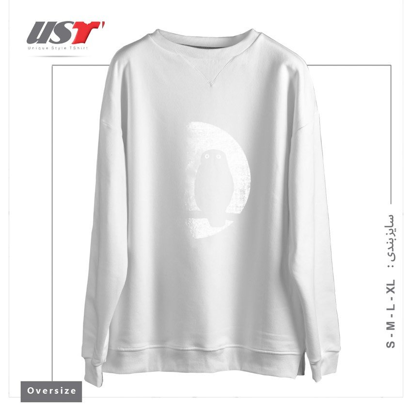 سوییشرت اورسایز طرح NIGHTWATCHER