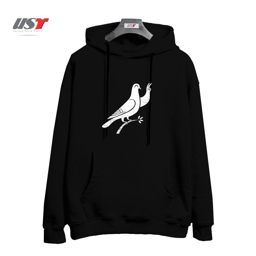 هودی اورسایز طرح PEACE