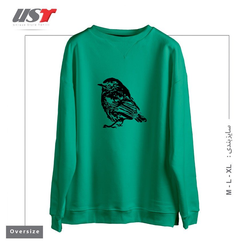 سوییشرت اورسایز طرح PIEPMATZ