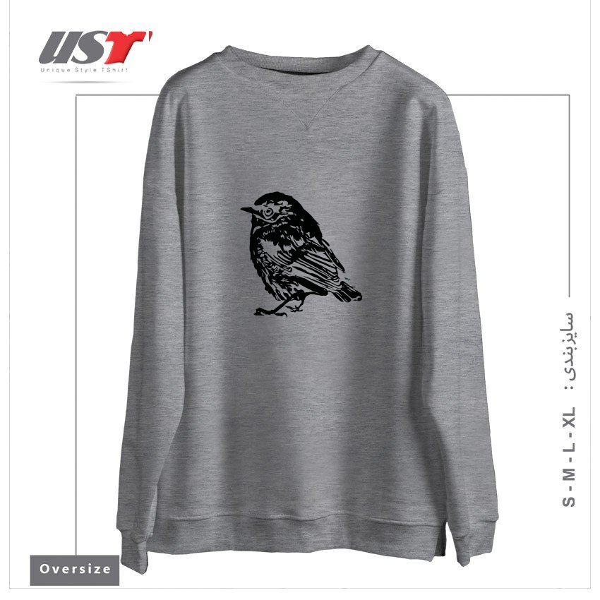 سوییشرت اورسایز طرح PIEPMATZ