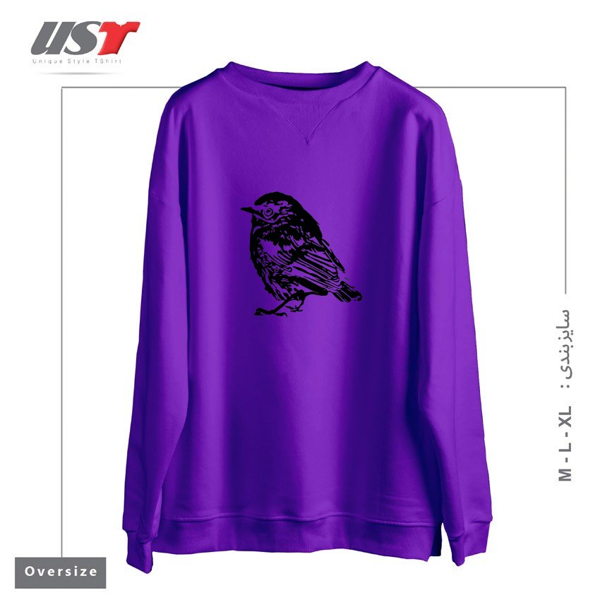 سوییشرت اورسایز طرح PIEPMATZ