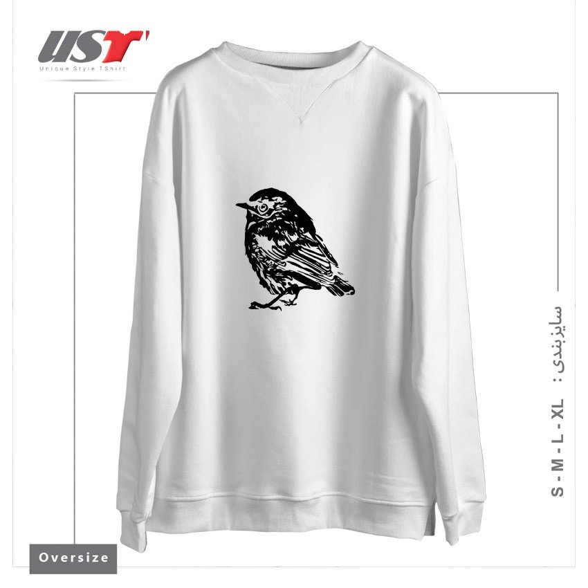 سوییشرت اورسایز طرح PIEPMATZ