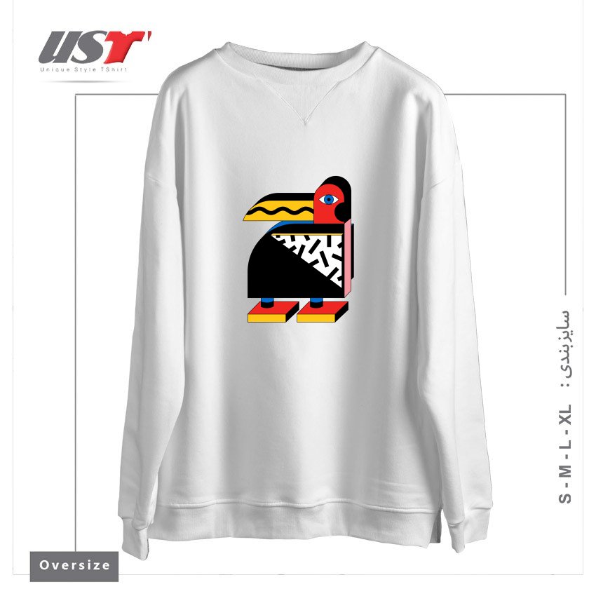 سوییشرت اورسایز طرح TUCANO AMERICANO