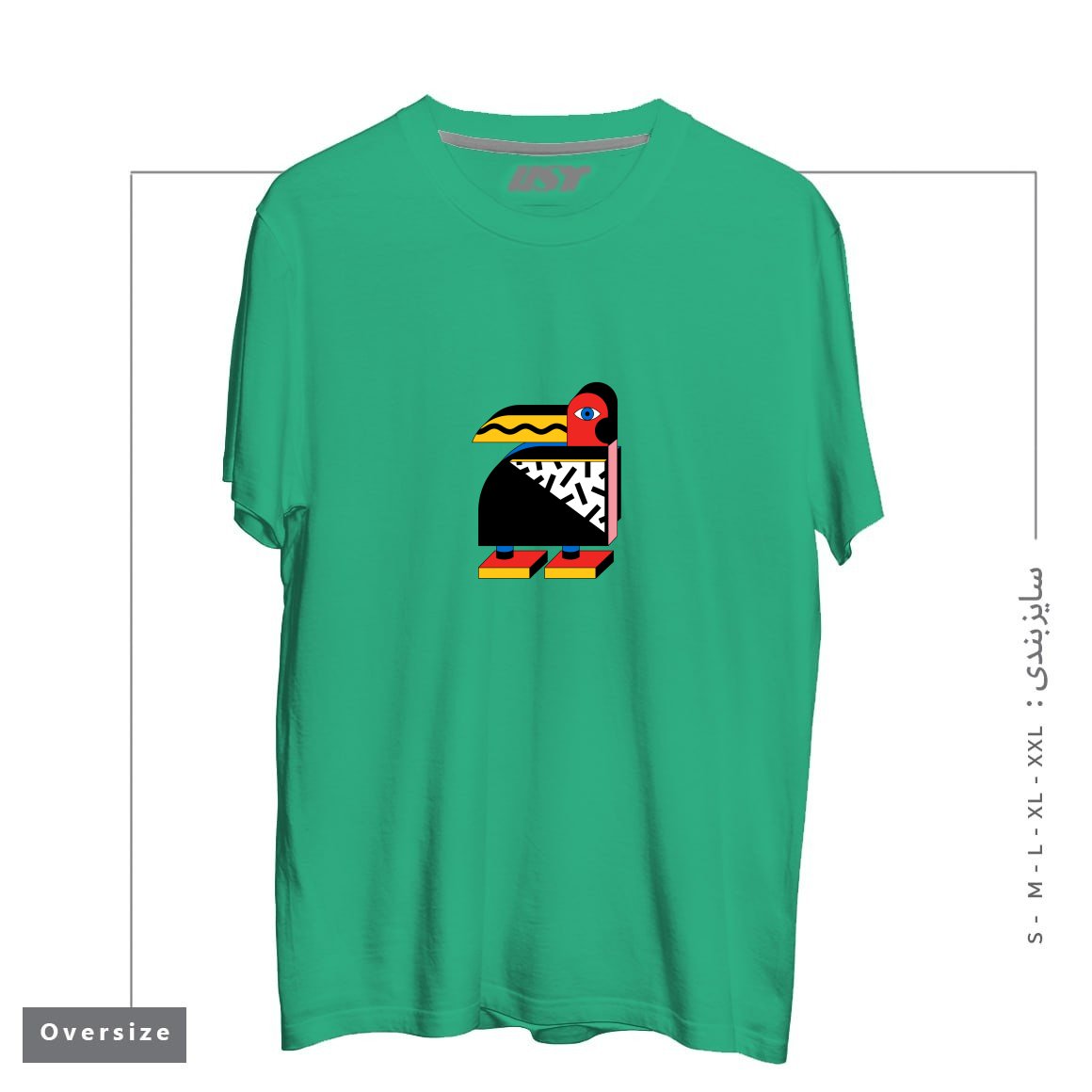 تیشرت اورسایز طرح TUCANO AMERICANO