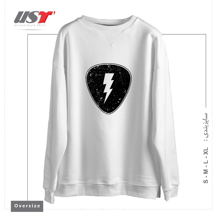 سوییشرت اورسایز طرح RAY PICK