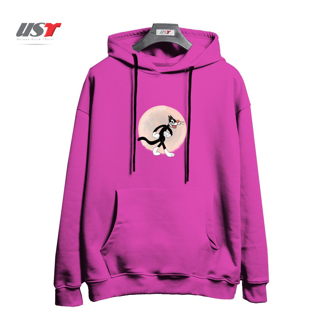 هودی اورسایز طرح THE MOON AND THE HEPCAT