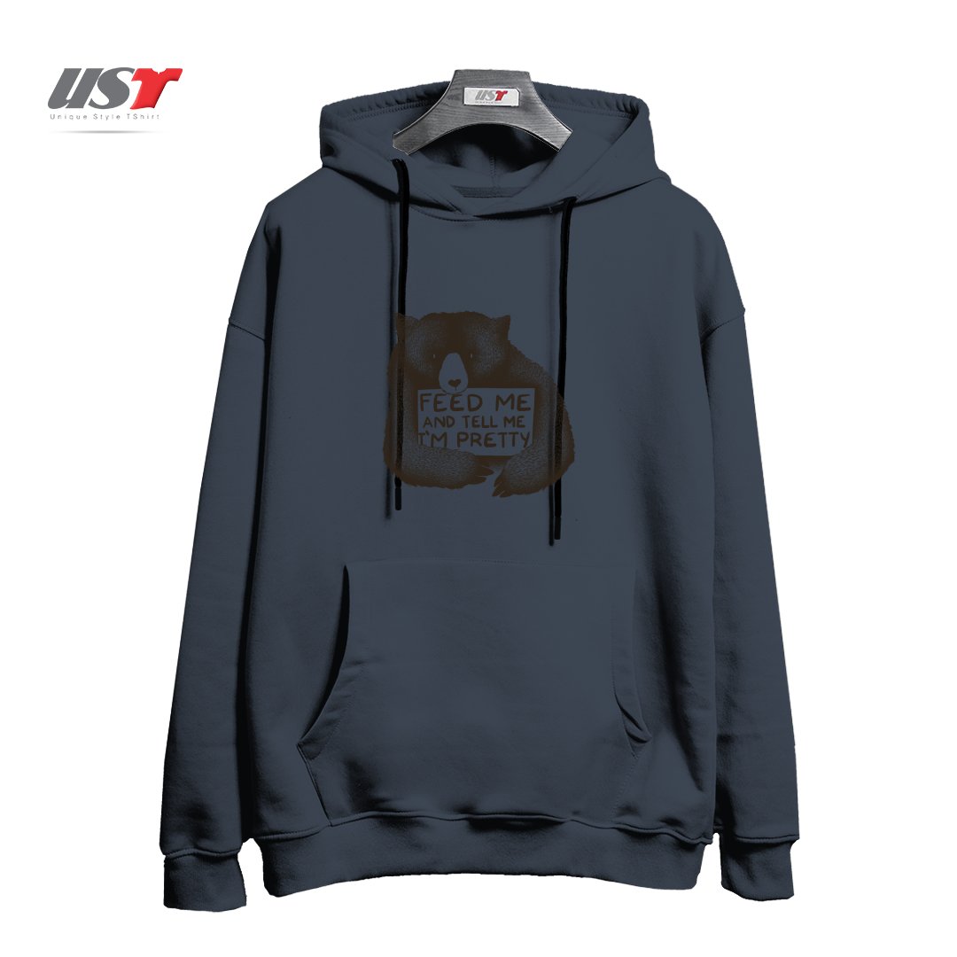 طرح FEED ME AND TELL ME I'M PRETTY هودی اورسایزرنگ دودی