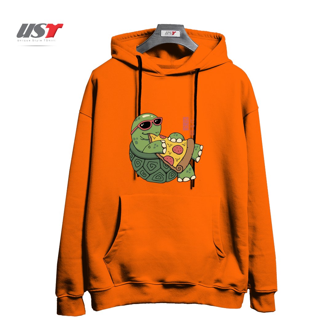 هودی اورسایز طرح PIZZA TURTLE121210