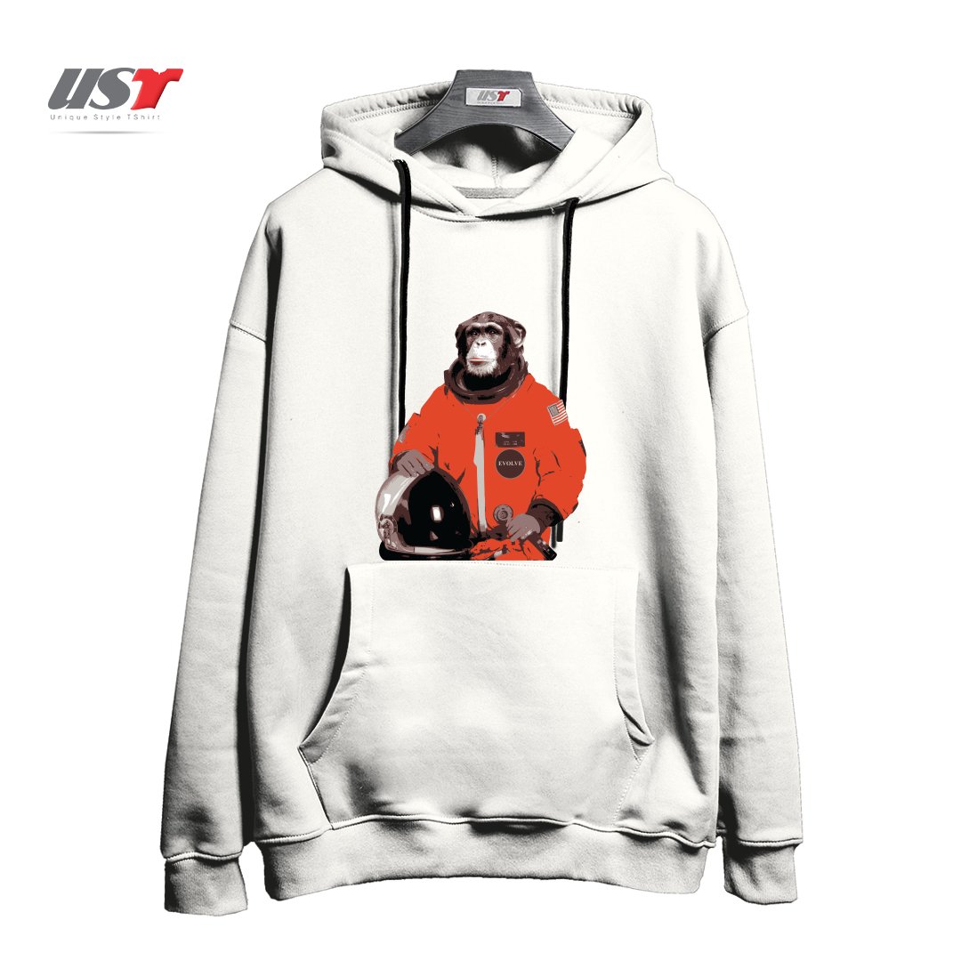 هودی اورسایز طرح SPACE MONKEY32154