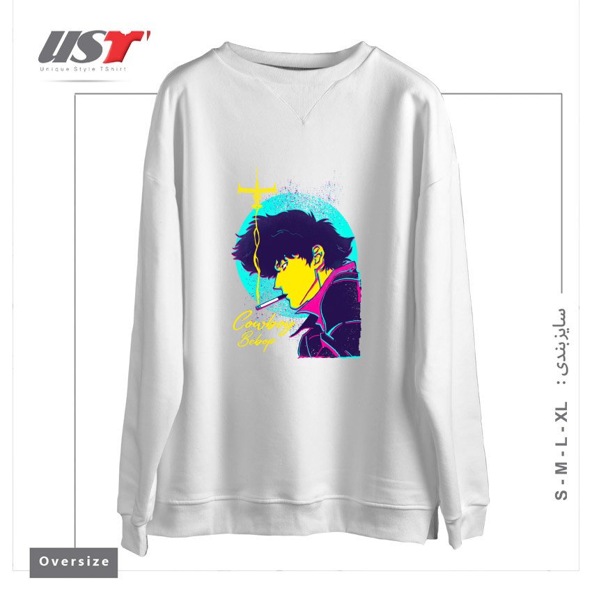 سوییشرت اورسایز طرح Bounty Hunter