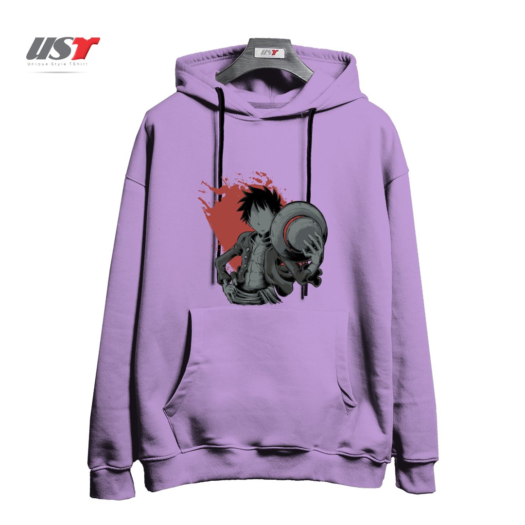 طرح Dark Luffy هودی اورسایزرنگ یاسی