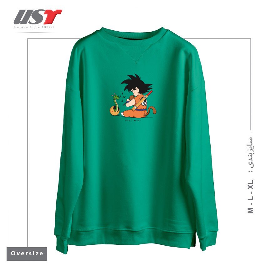 سوییشرت اورسایز طرح Dragon Charmer