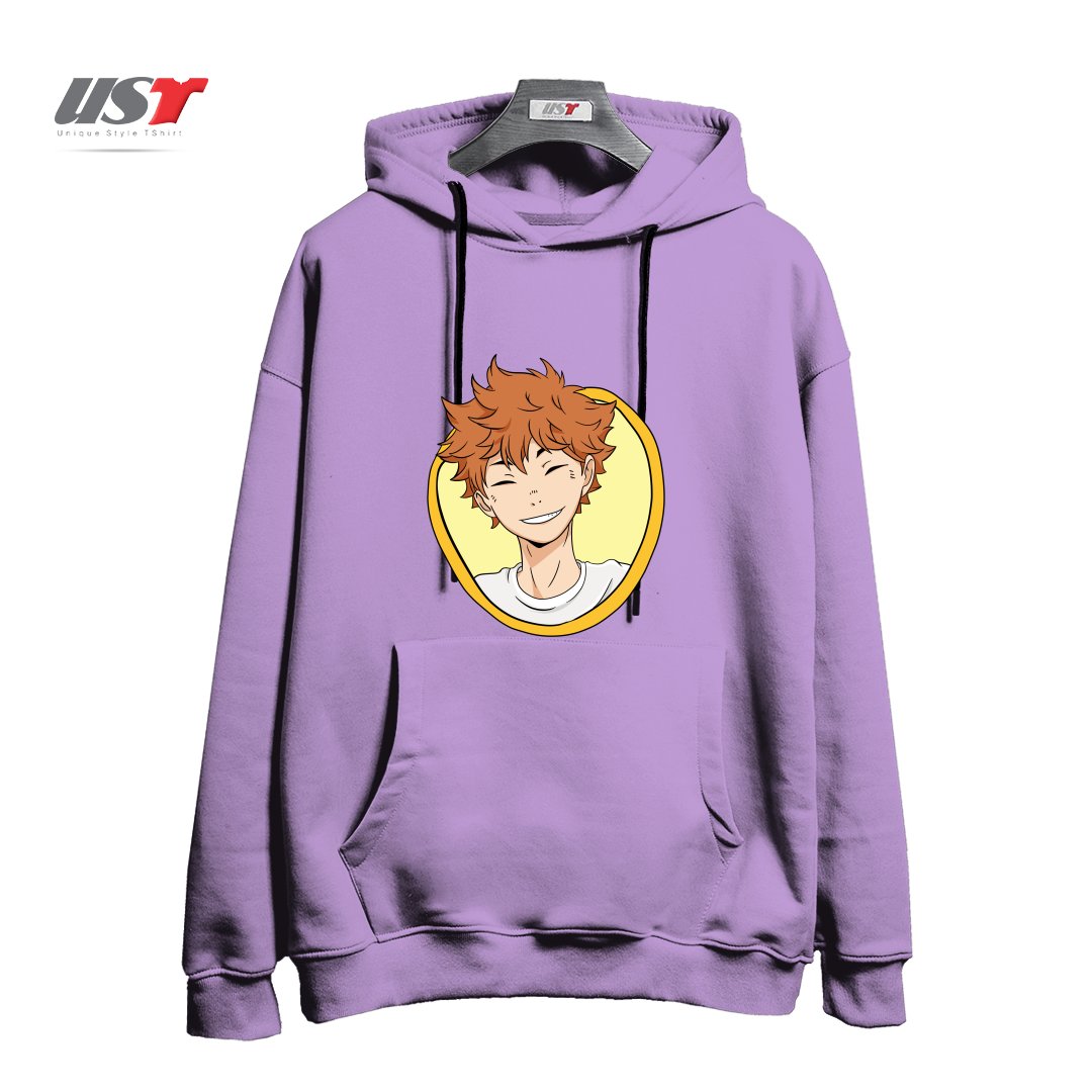 طرح HINATA'S CUTE SMILE هودی اورسایزرنگ یاسی