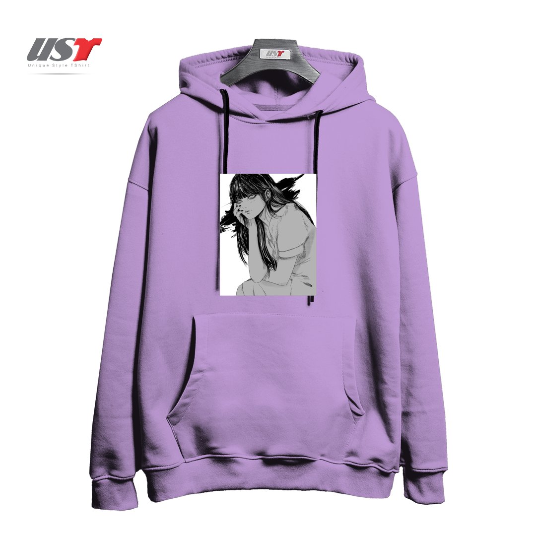 هودی اورسایز طرح Kanashimi