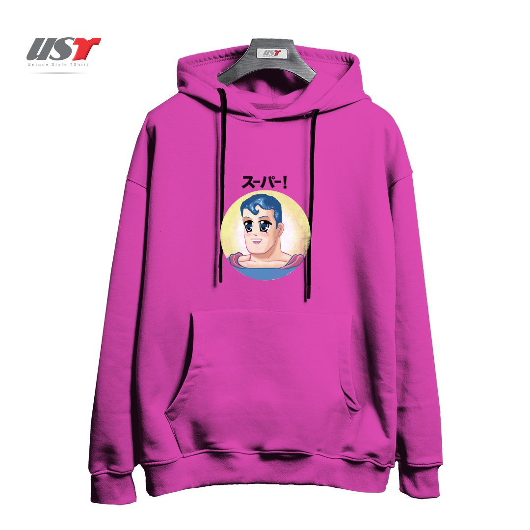 هودی اورسایز طرح super man