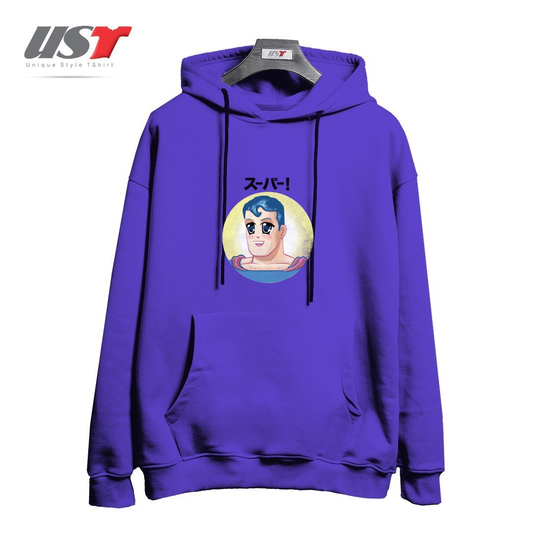 هودی اورسایز طرح super man