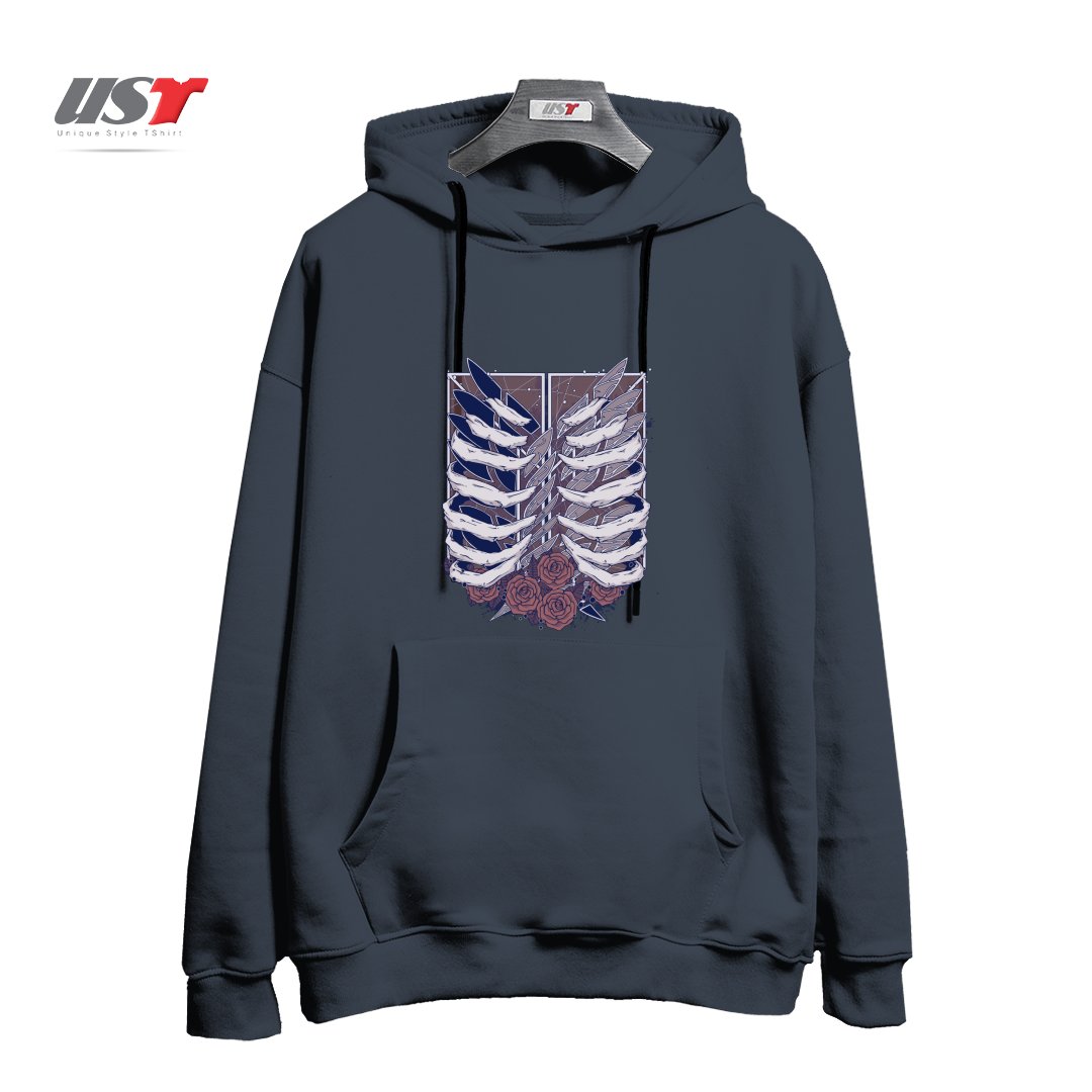 طرح Recon Corps هودی اورسایزرنگ دودی