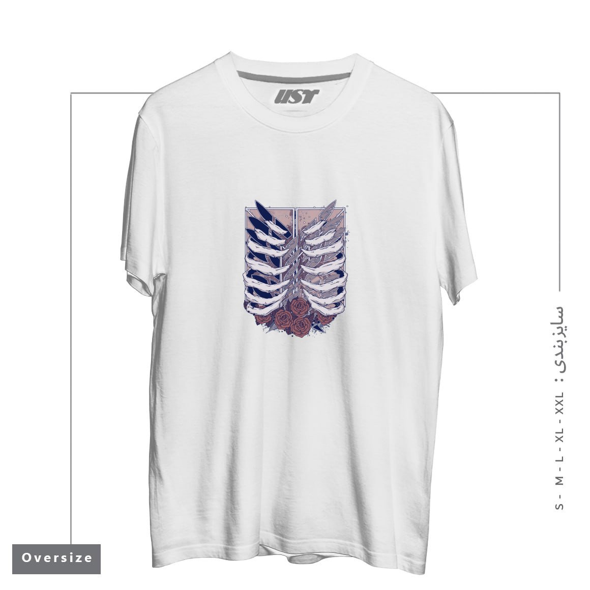 تیشرت اورسایز طرح Recon Corps