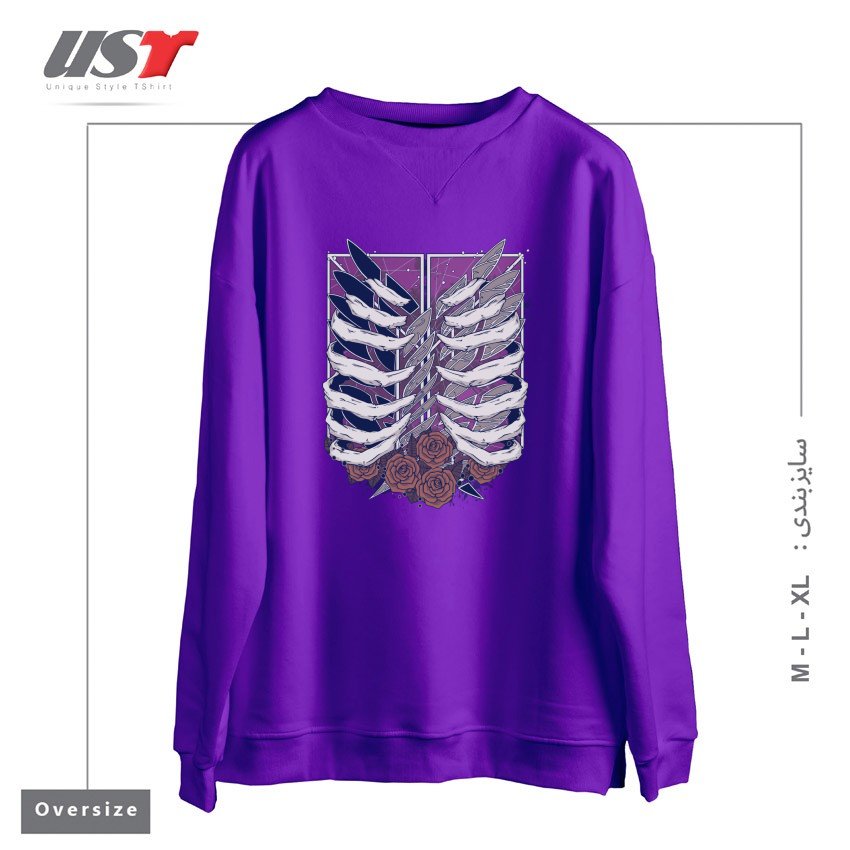 سوییشرت اورسایز طرح Recon Corps