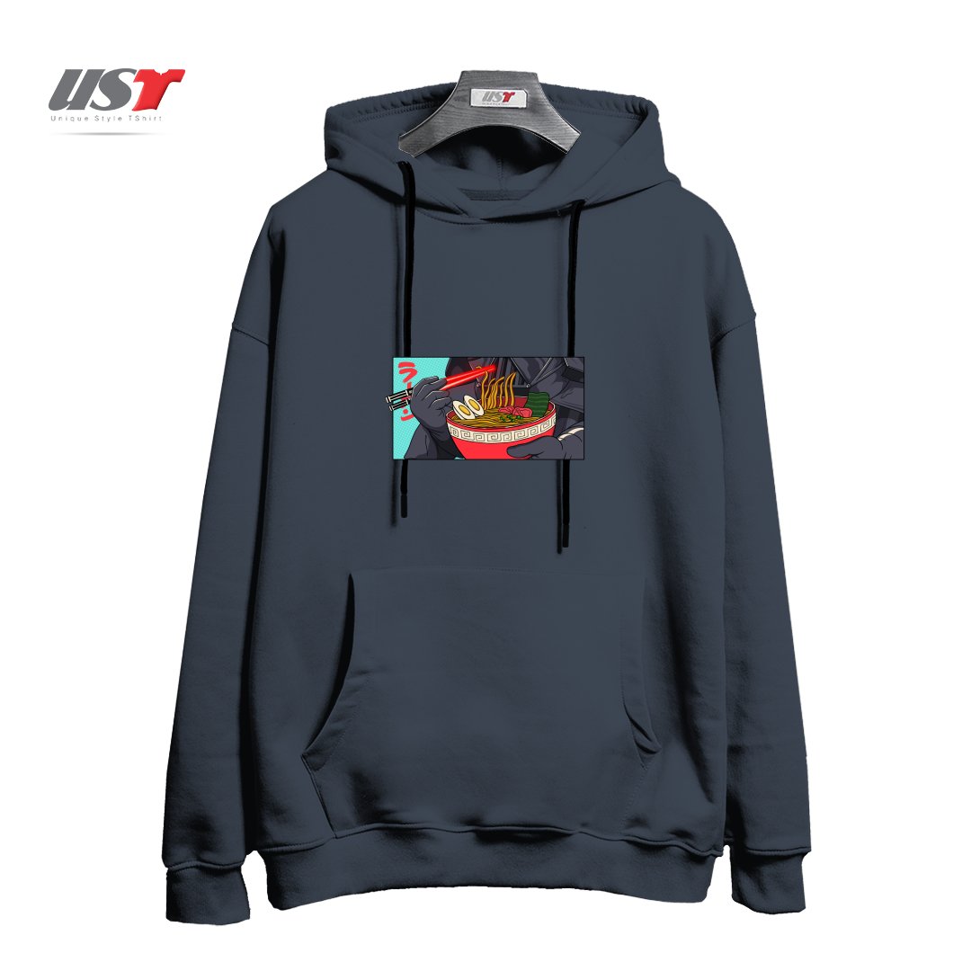 طرح DARTH RAMEN EXTRA SPICE هودی اورسایزرنگ دودی