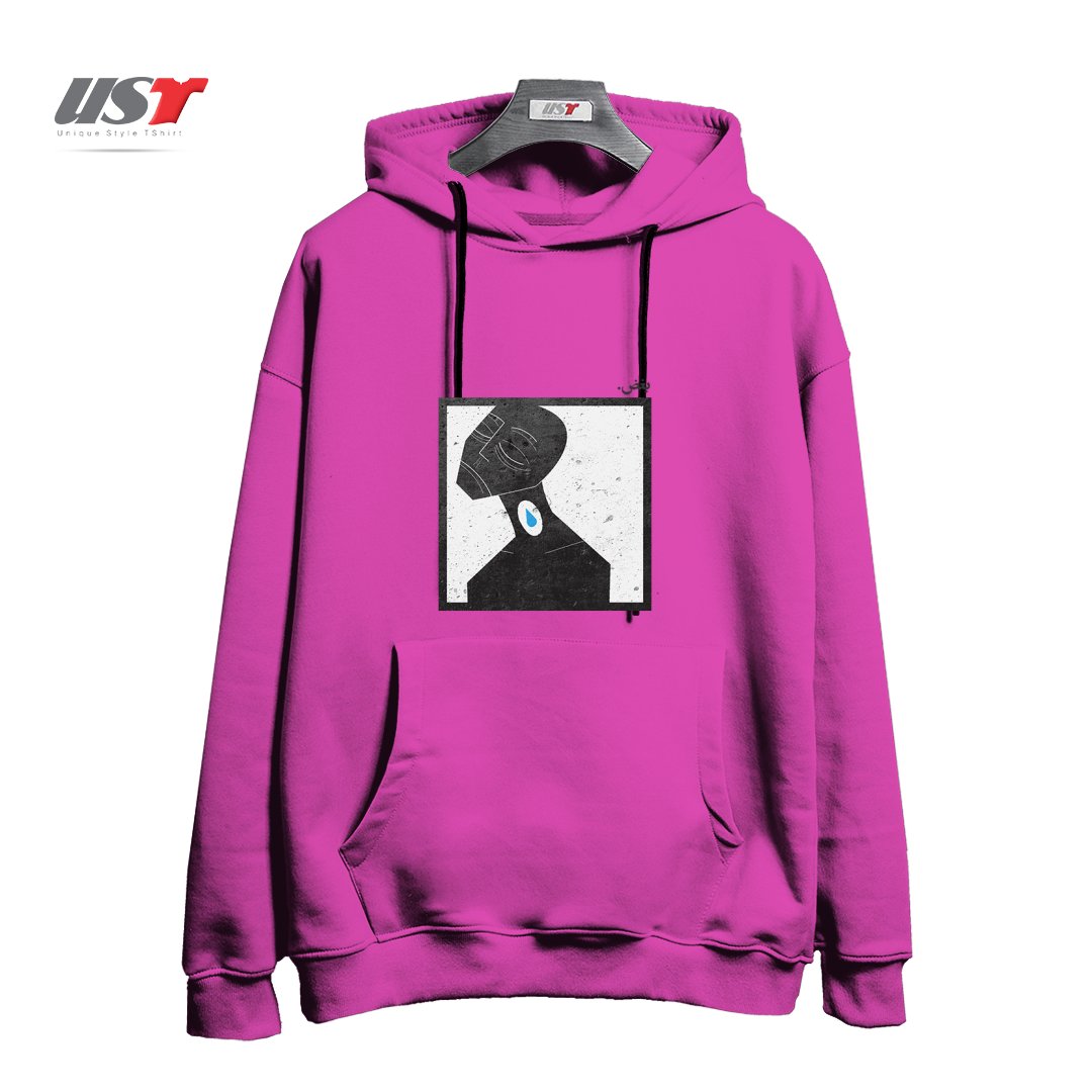 هودی اورسایز طرح بغض lump in throat