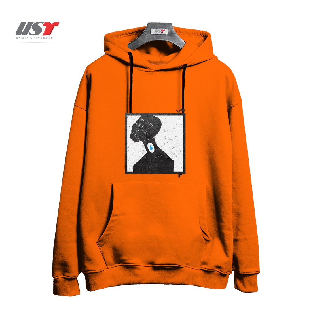 هودی اورسایز طرح بغض lump in throat