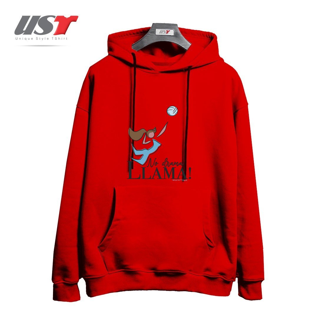 هودی اورسایز طرح NO DRAMA LLAMA