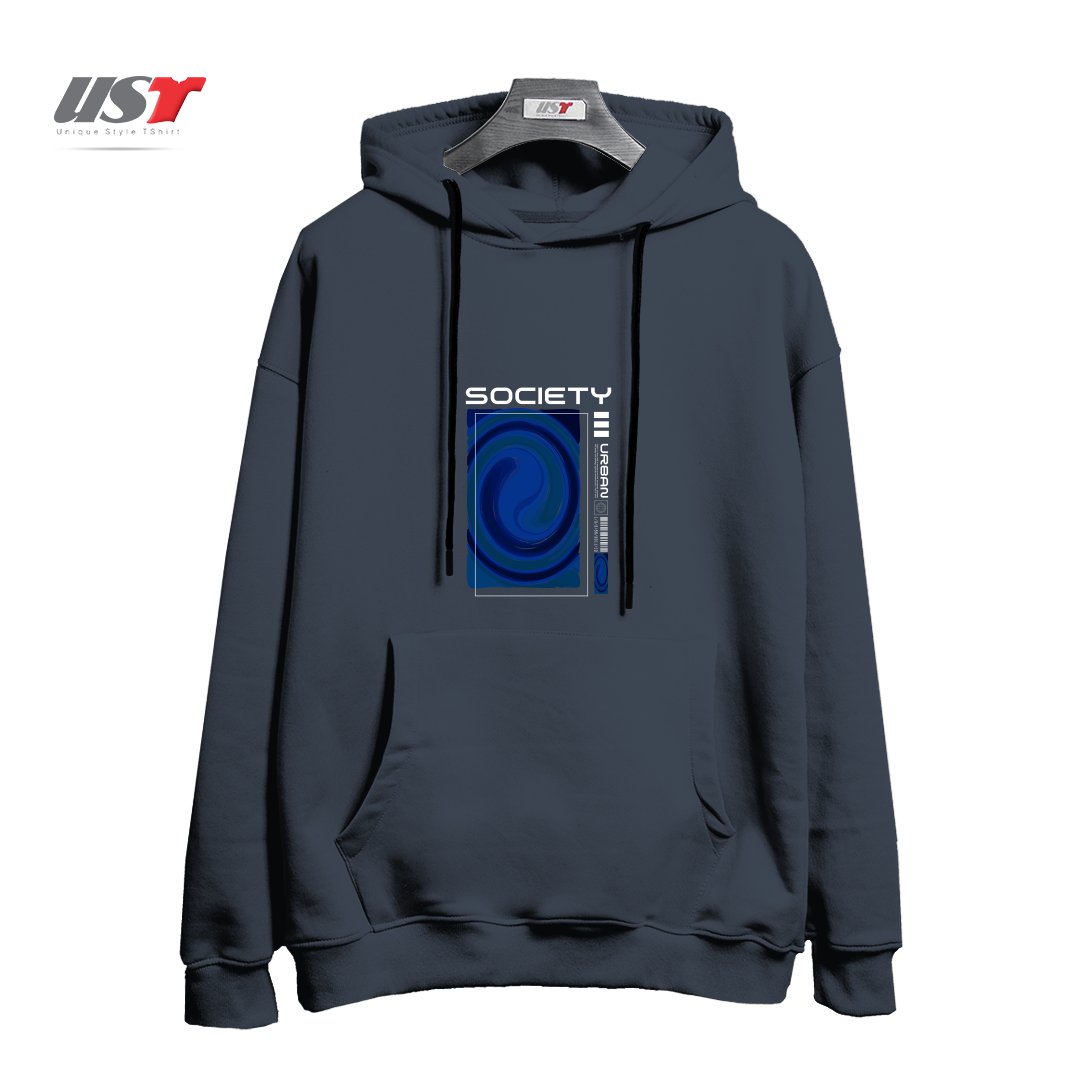 طرح typography 17 هودی اورسایزرنگ دودی