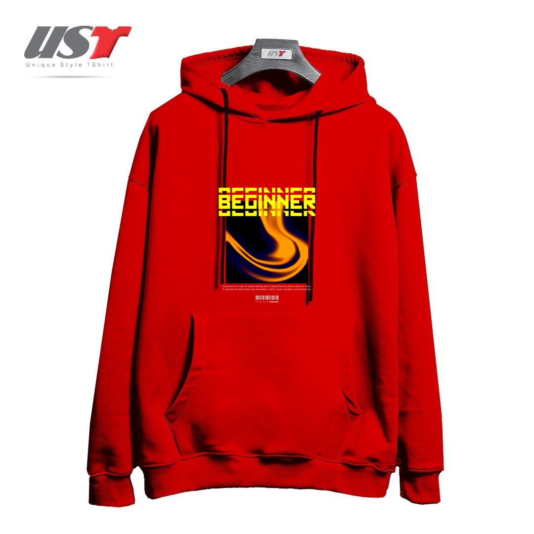 هودی اورسایز طرح typography 19