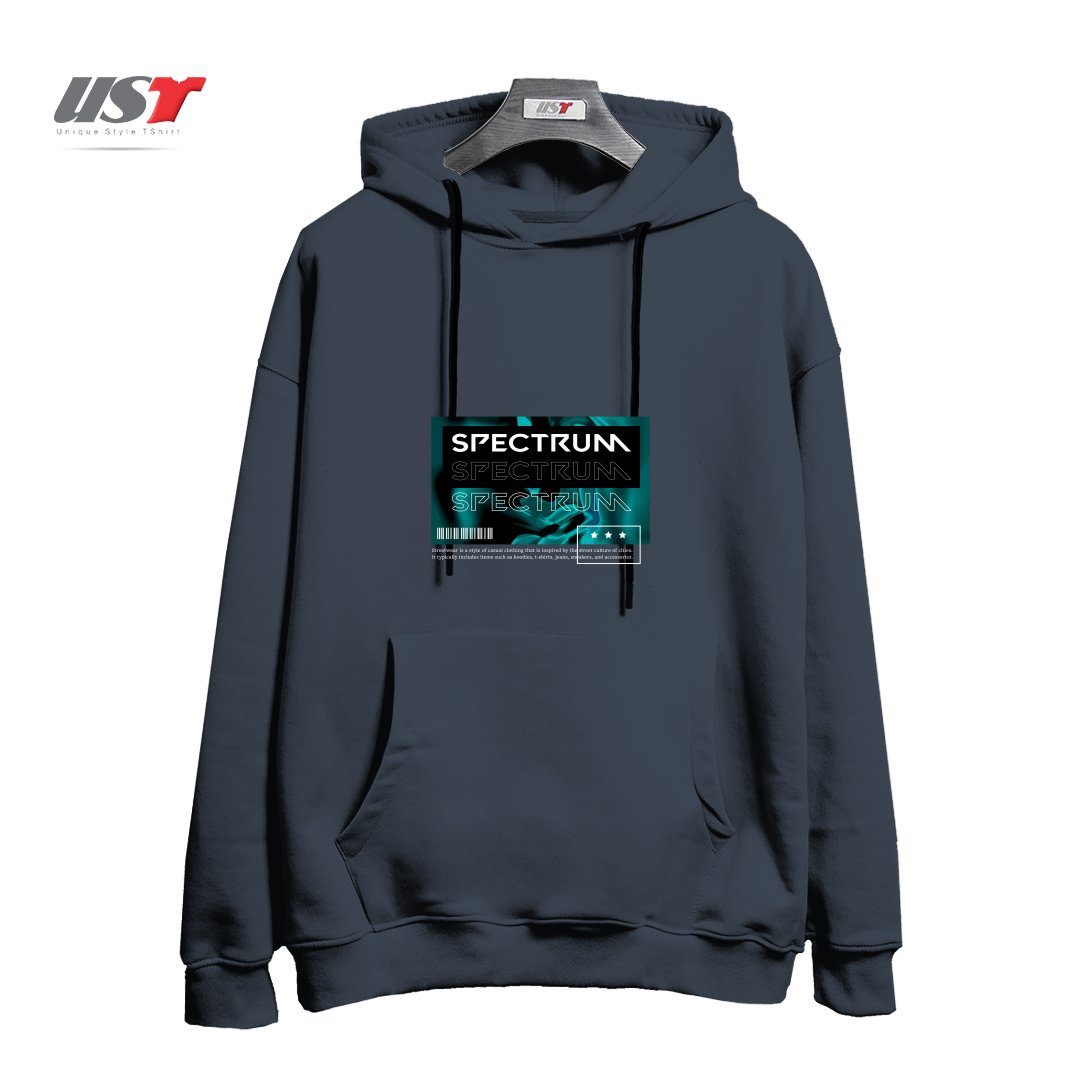 طرح typography 22 هودی اورسایزرنگ دودی