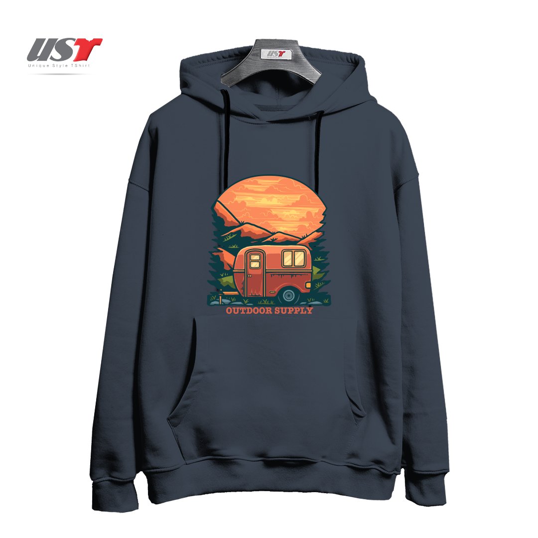 طرح CARAVAN هودی اورسایزرنگ دودی