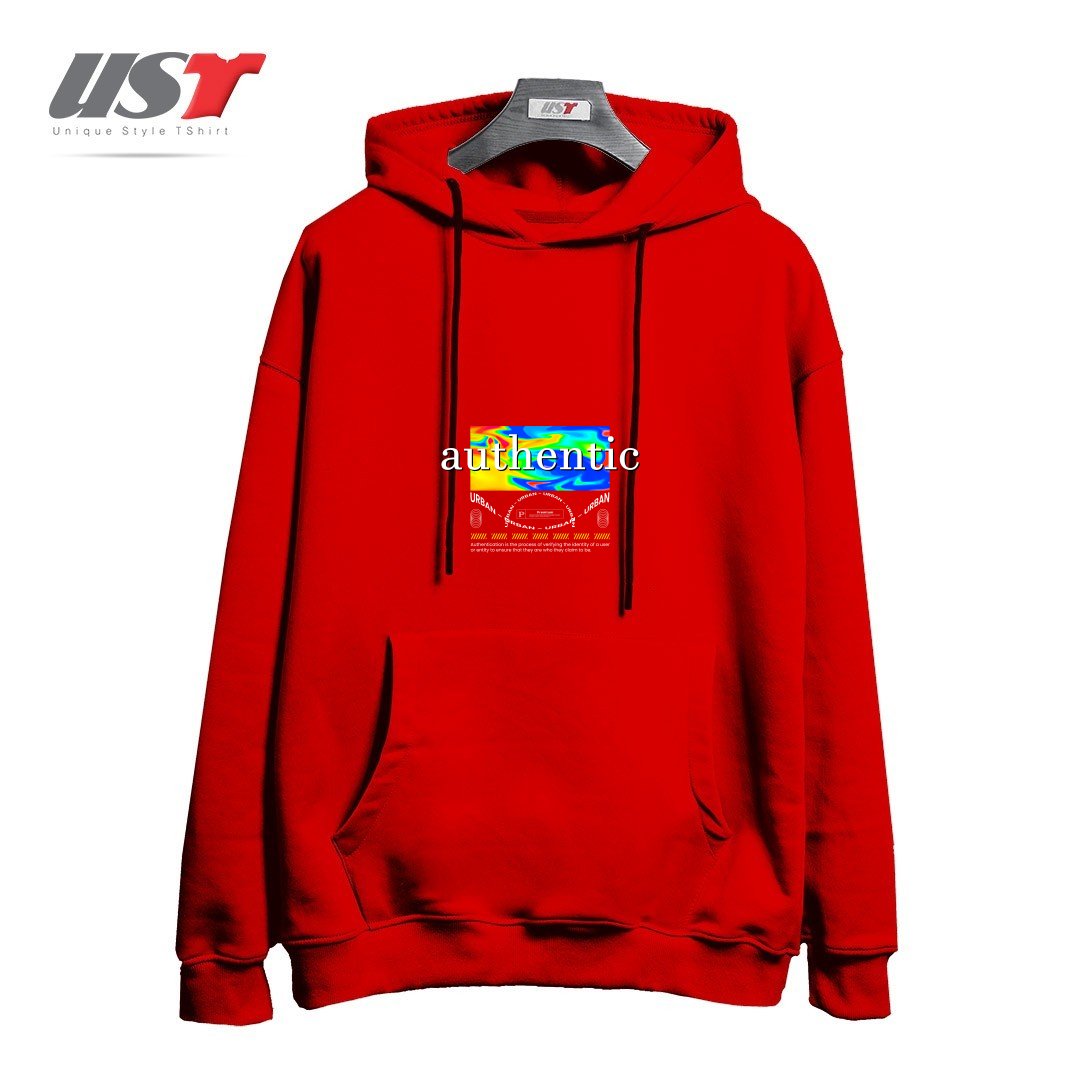 هودی اورسایز طرح typography 54