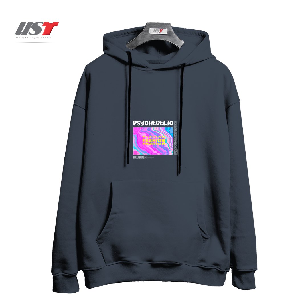 طرح typography 62 هودی اورسایزرنگ دودی