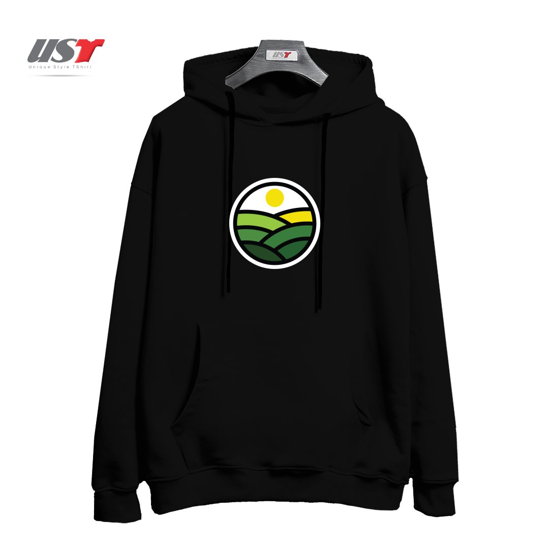 هودی اورسایز طرح NATURE LINE