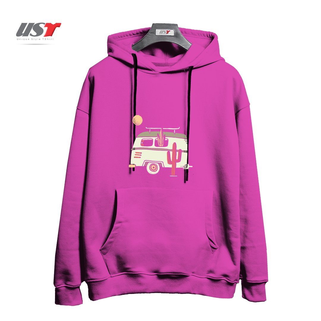 هودی اورسایز طرح VAN LIFE