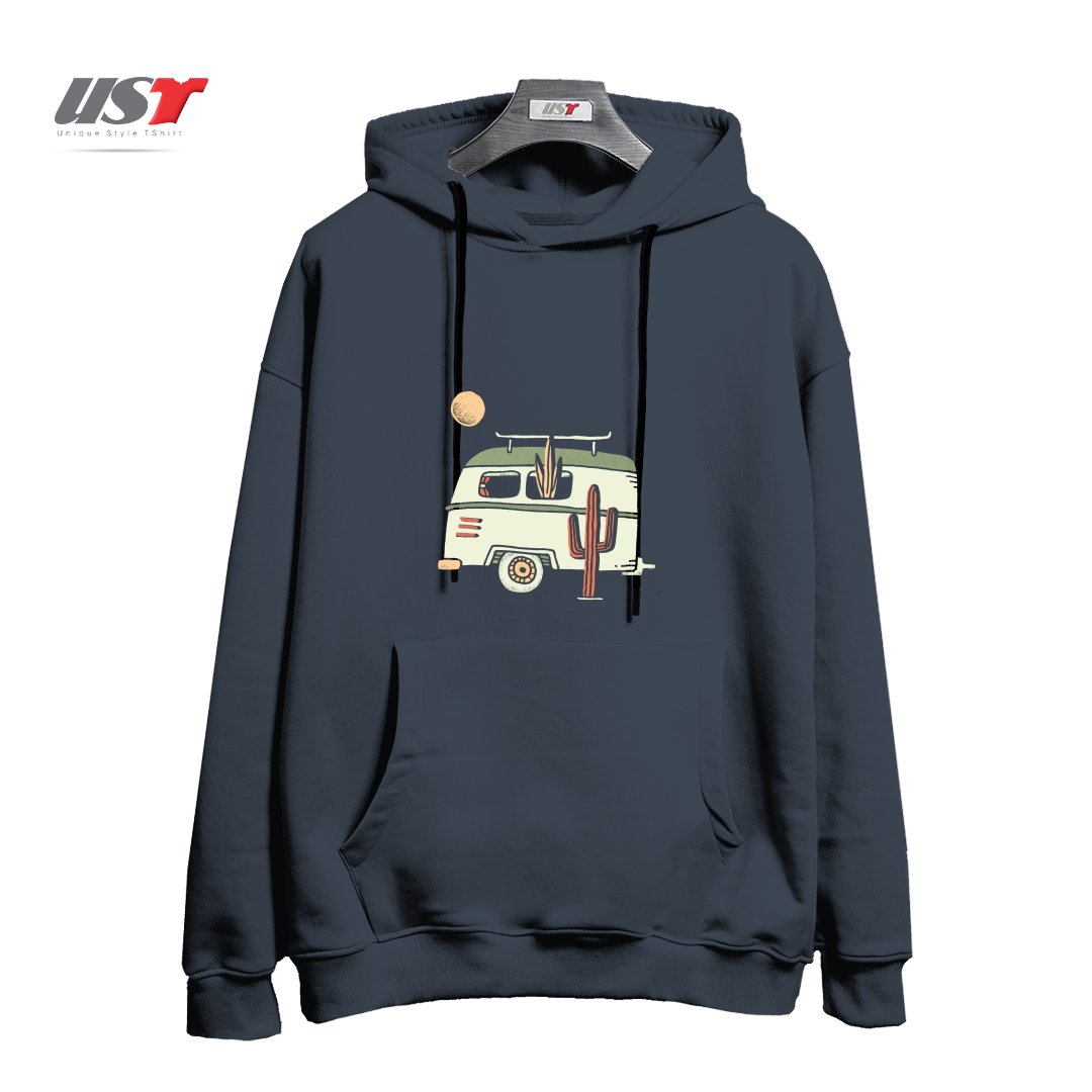 طرح VAN LIFE هودی اورسایزرنگ دودی