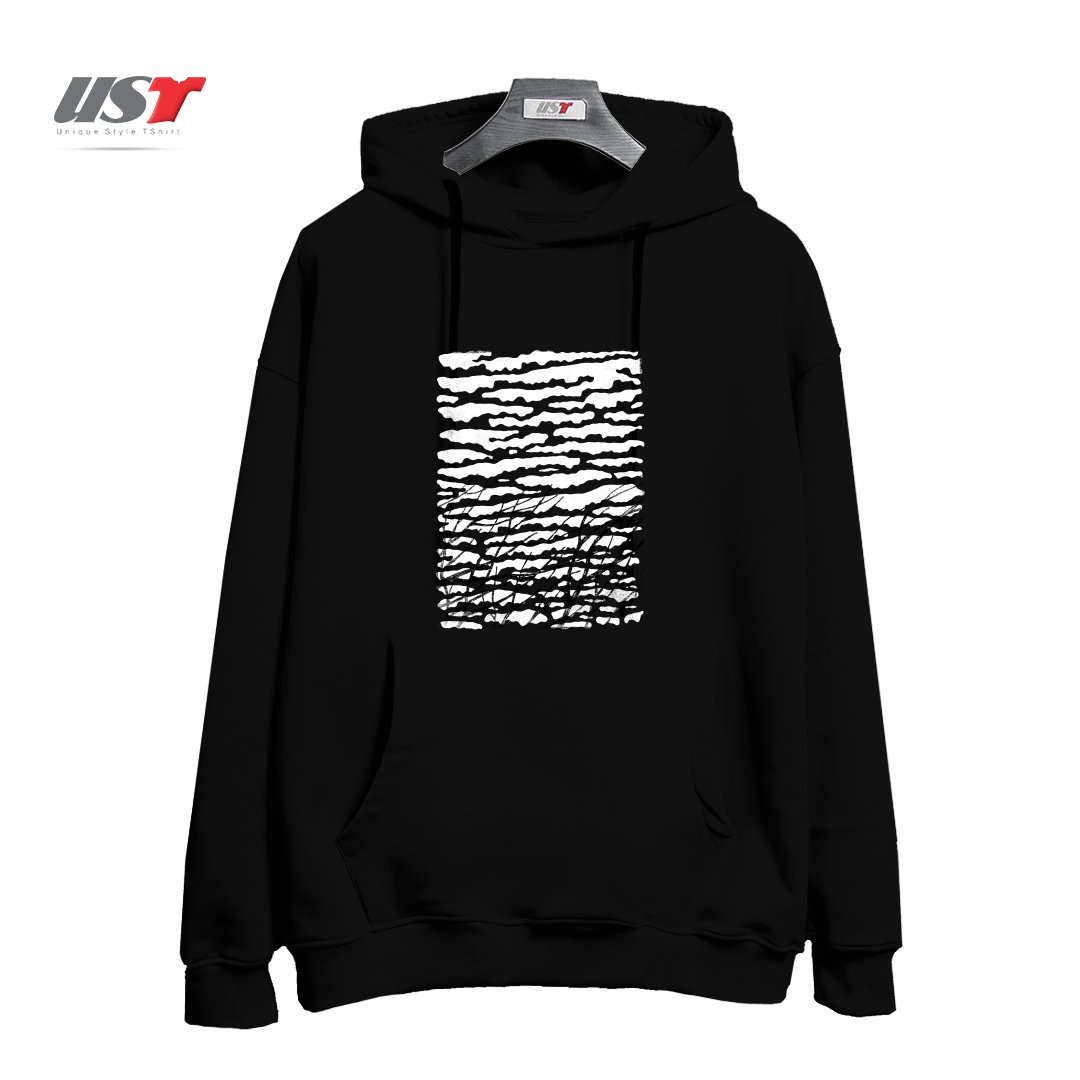 طرح WINDY هودی اورسایزرنگ مشکی