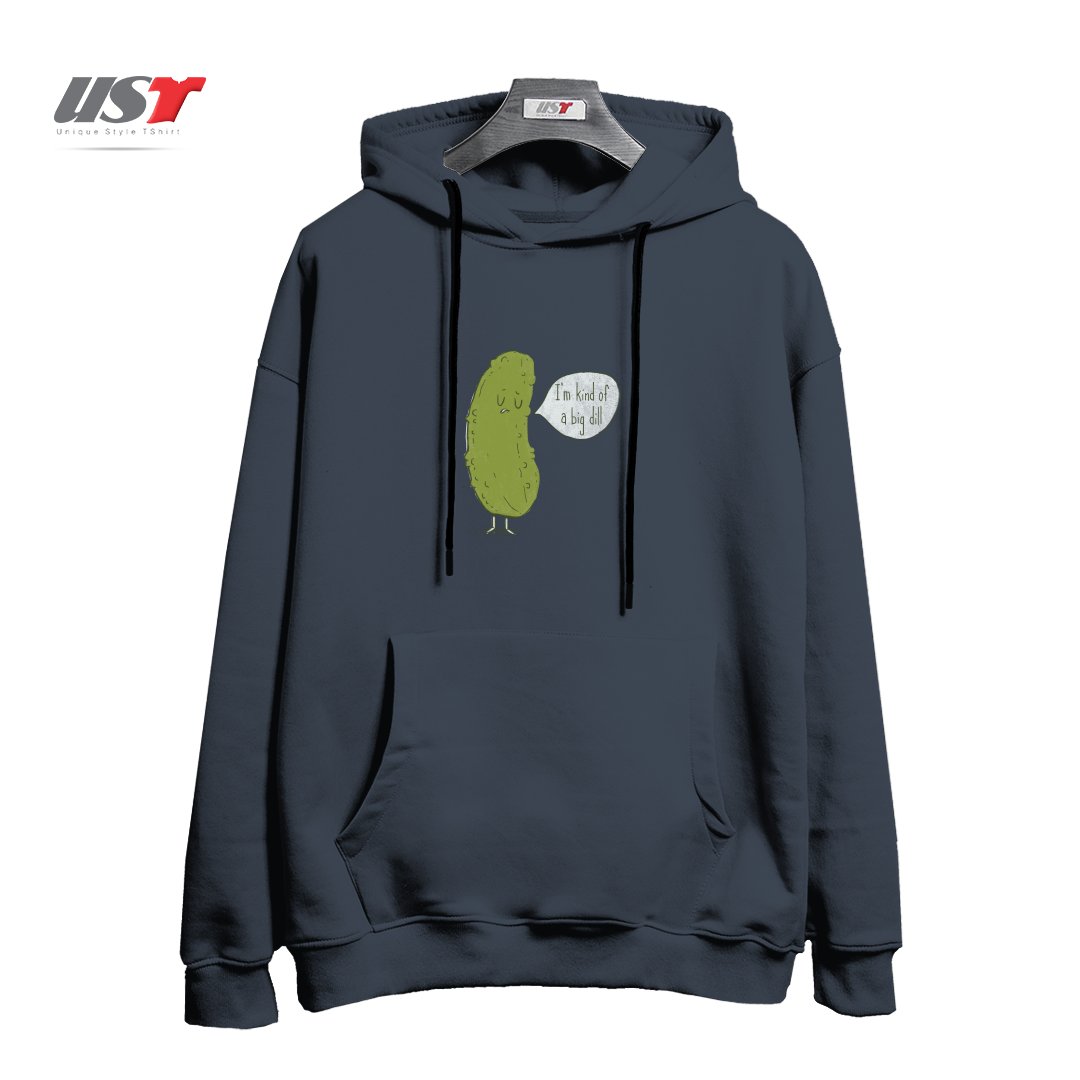 طرح BIG DILL هودی اورسایزرنگ دودی